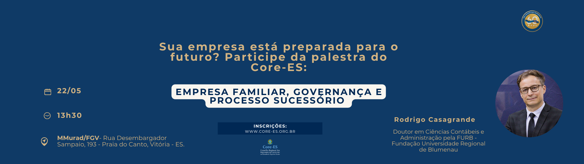Core-ES | Conselho Regional dos Representantes Comercias no Estado do Espirito Santo
